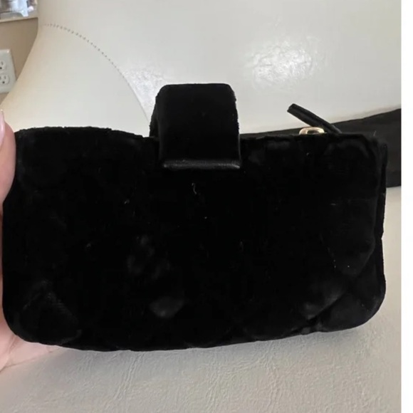 💯 Chanel mini pouch / bag with a Chanel chain - Picture 5 of 8